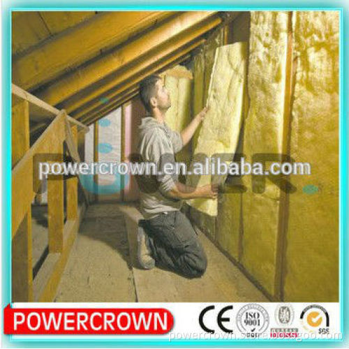 Hot CE certifided Glass wool soundproof materials pipe and blanket and board fiber